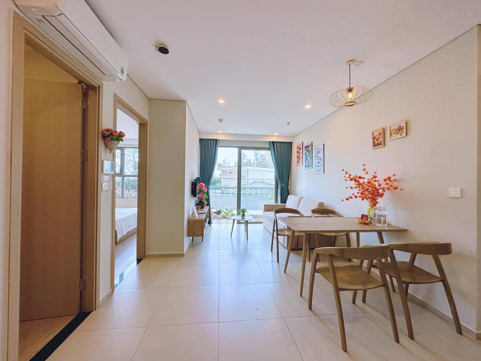 The Sóng Apartment Vivi Homestay,Miễn Phí Hồ bơi vô cực , xông hơi, công viên nước trẻ em Vung Tau Exterior foto