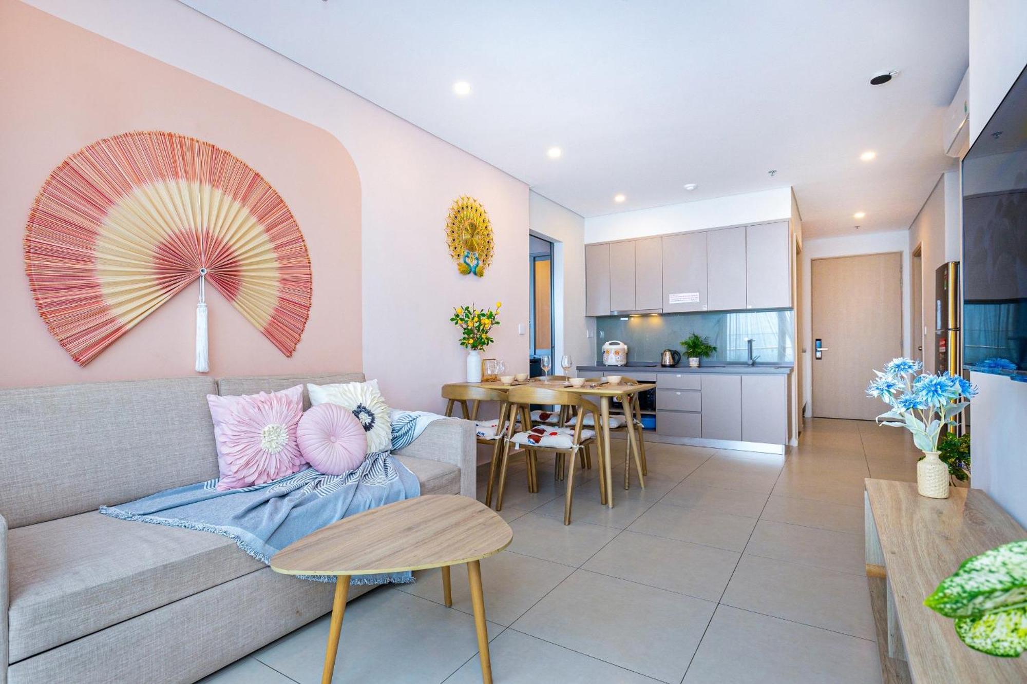 The Sóng Apartment Vivi Homestay,Miễn Phí Hồ bơi vô cực , xông hơi, công viên nước trẻ em Vung Tau Exterior foto