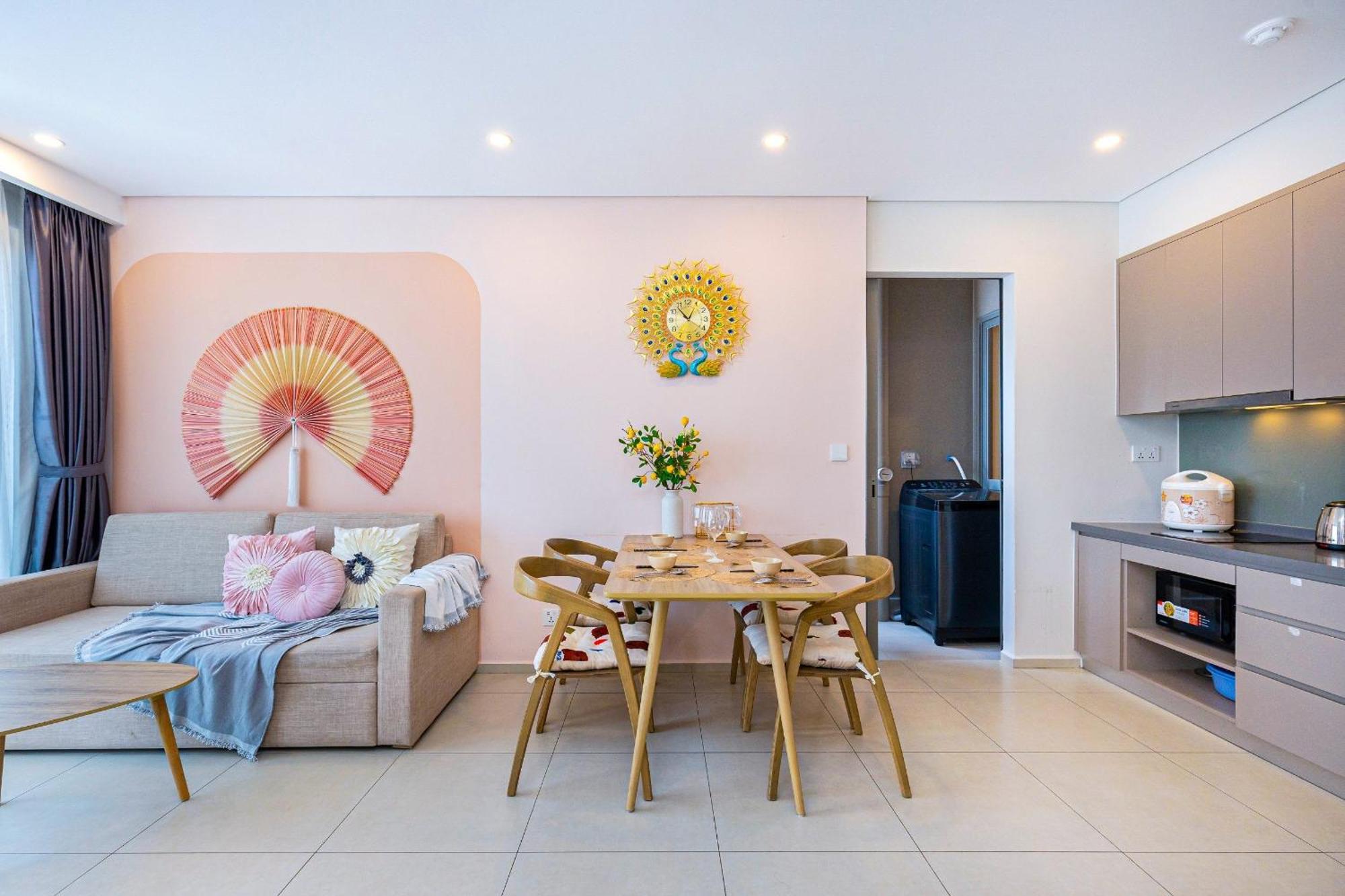 The Sóng Apartment Vivi Homestay,Miễn Phí Hồ bơi vô cực , xông hơi, công viên nước trẻ em Vung Tau Exterior foto